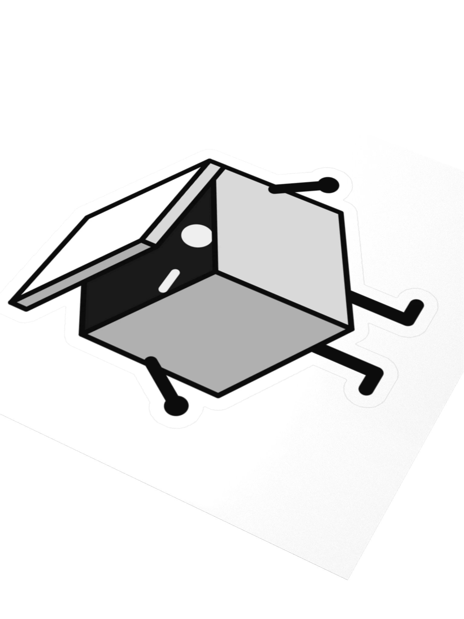 Skeptical Lid sticker product image (3)