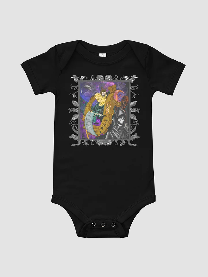Crazzie Train Baby short sleeve one piece product image (1)