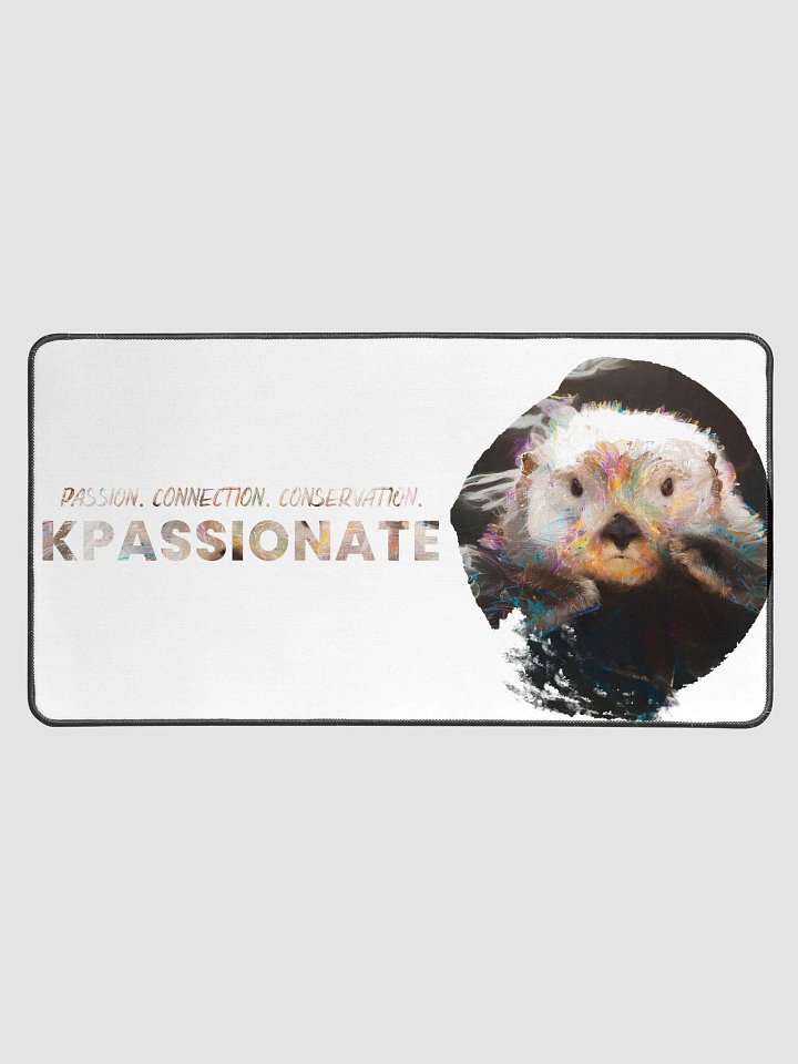 Watercolor Sea Otter Desk Mat product image (1)