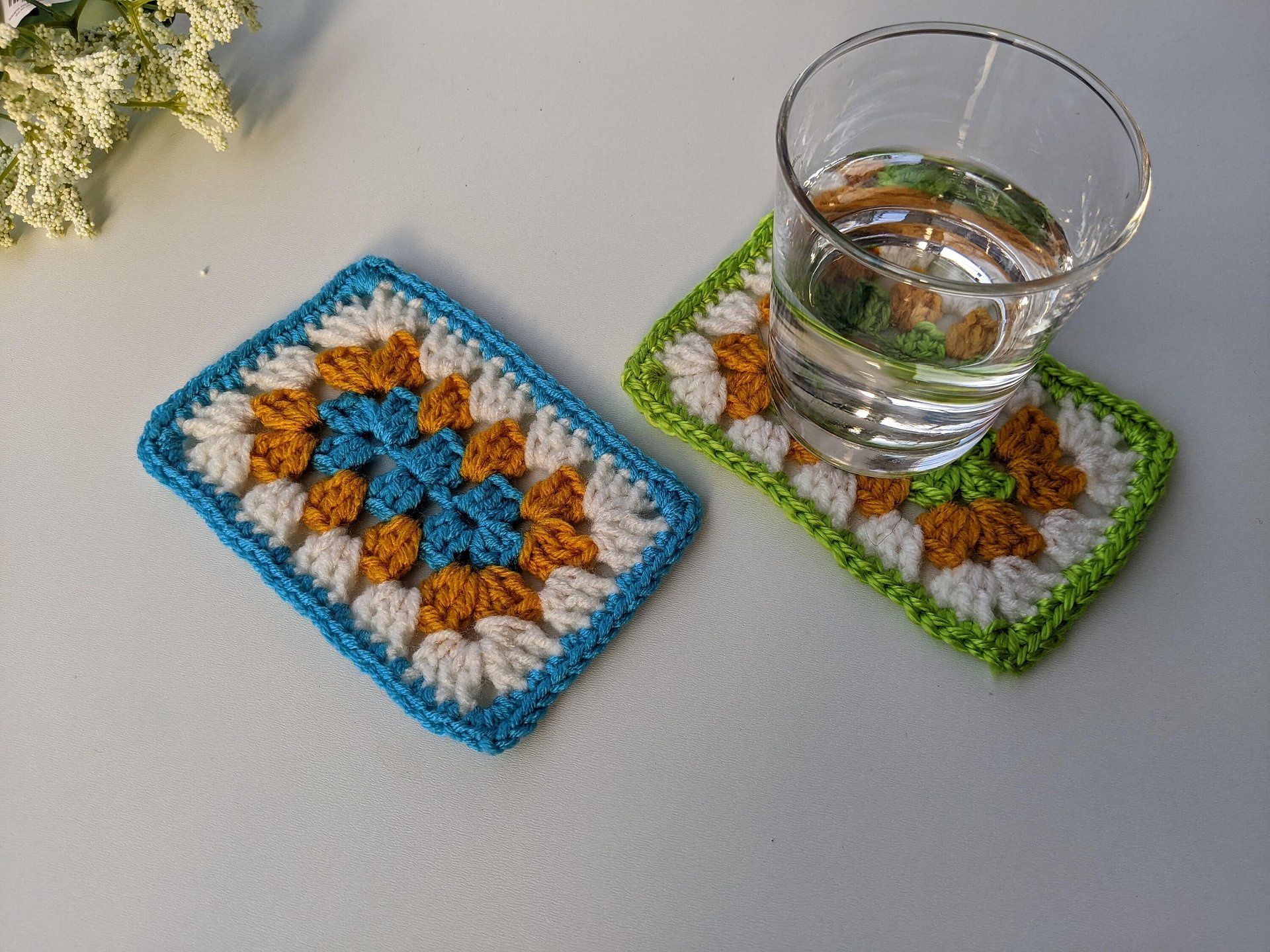 Lace Crochet Granny Rectangle Pattern product image (6)