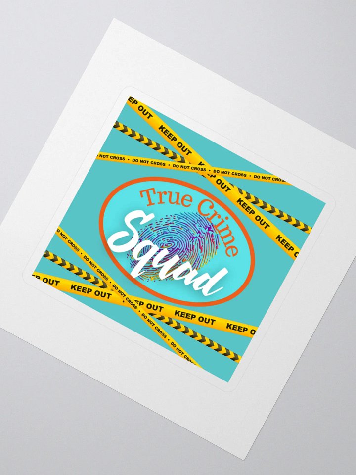 True Crime Squad Sticker product image (2)
