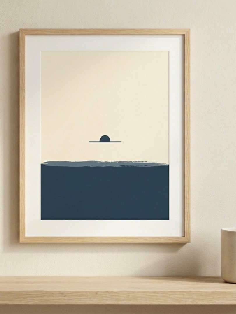 Minimalist Horizon Line Art (Digital Download) product image (1)