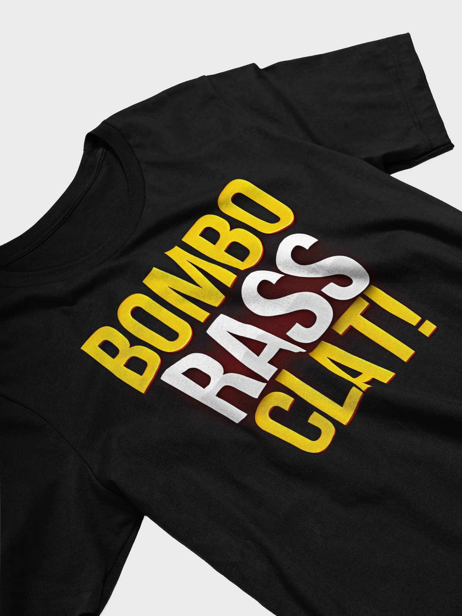 Bold & Stylish 'BOMBO RASS CLAT!' Tee (Female) product image (3)