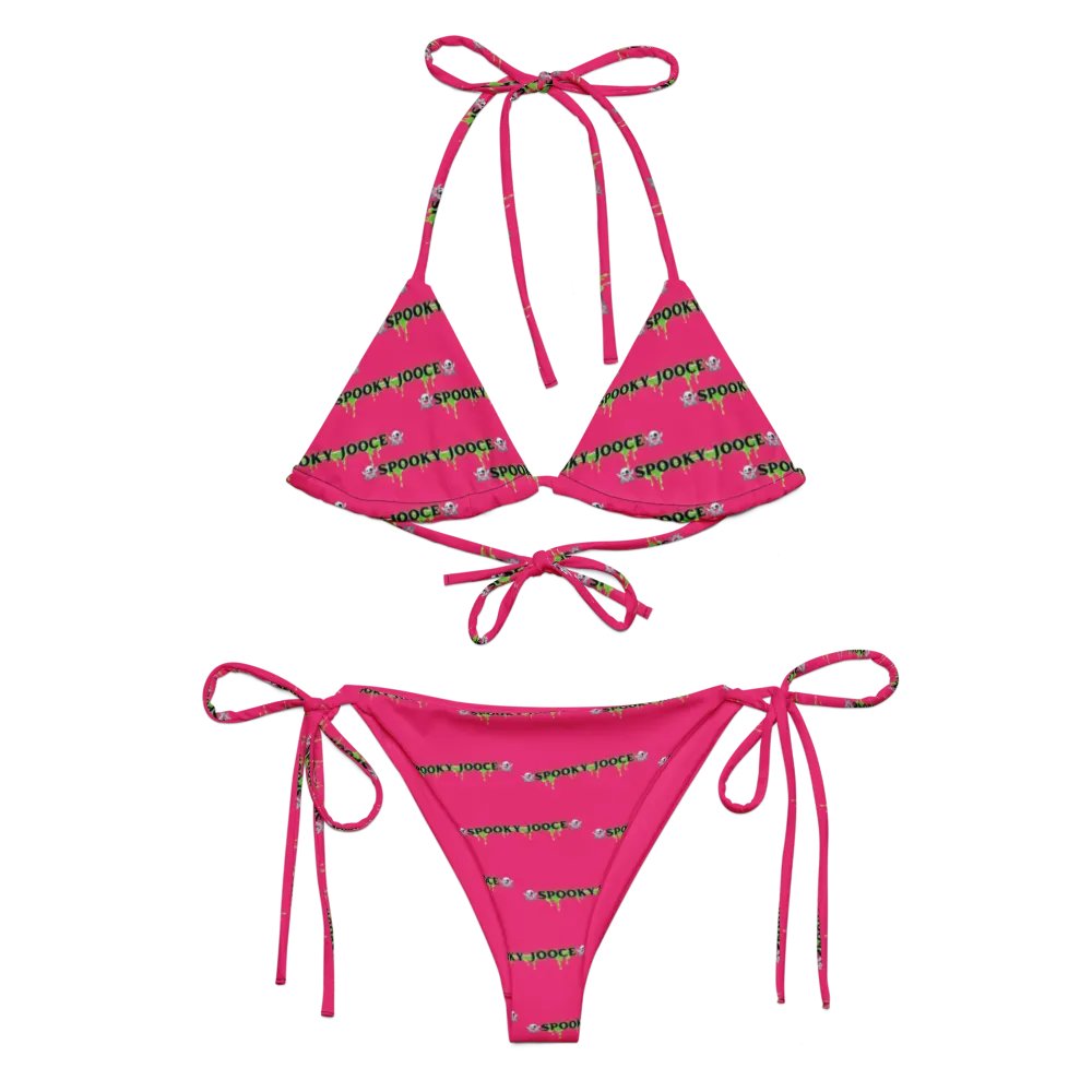 SPOOKY JOOCE Hot Pink Bikini product image (4)