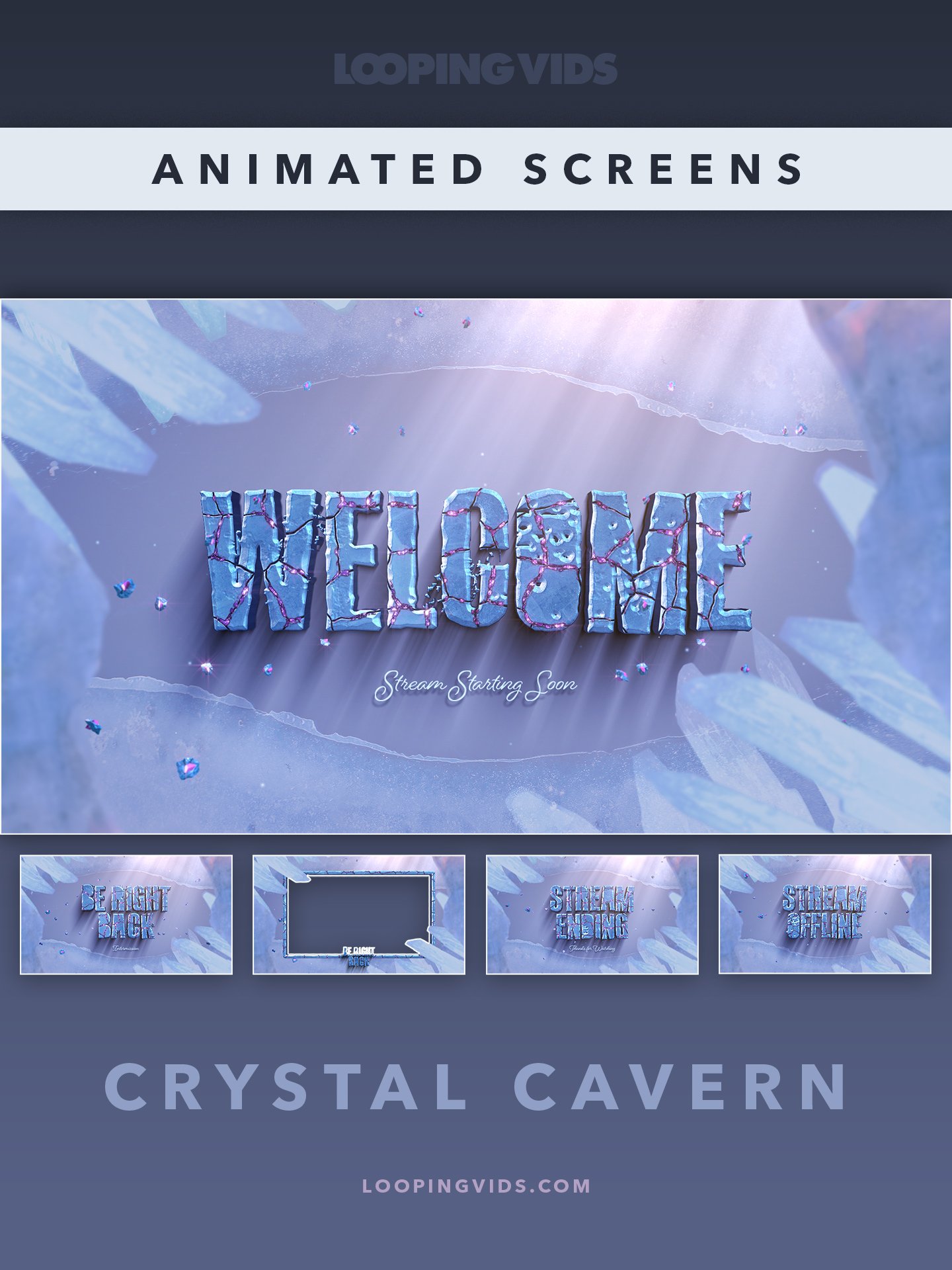 Crystal Cavern Screens product image (1)