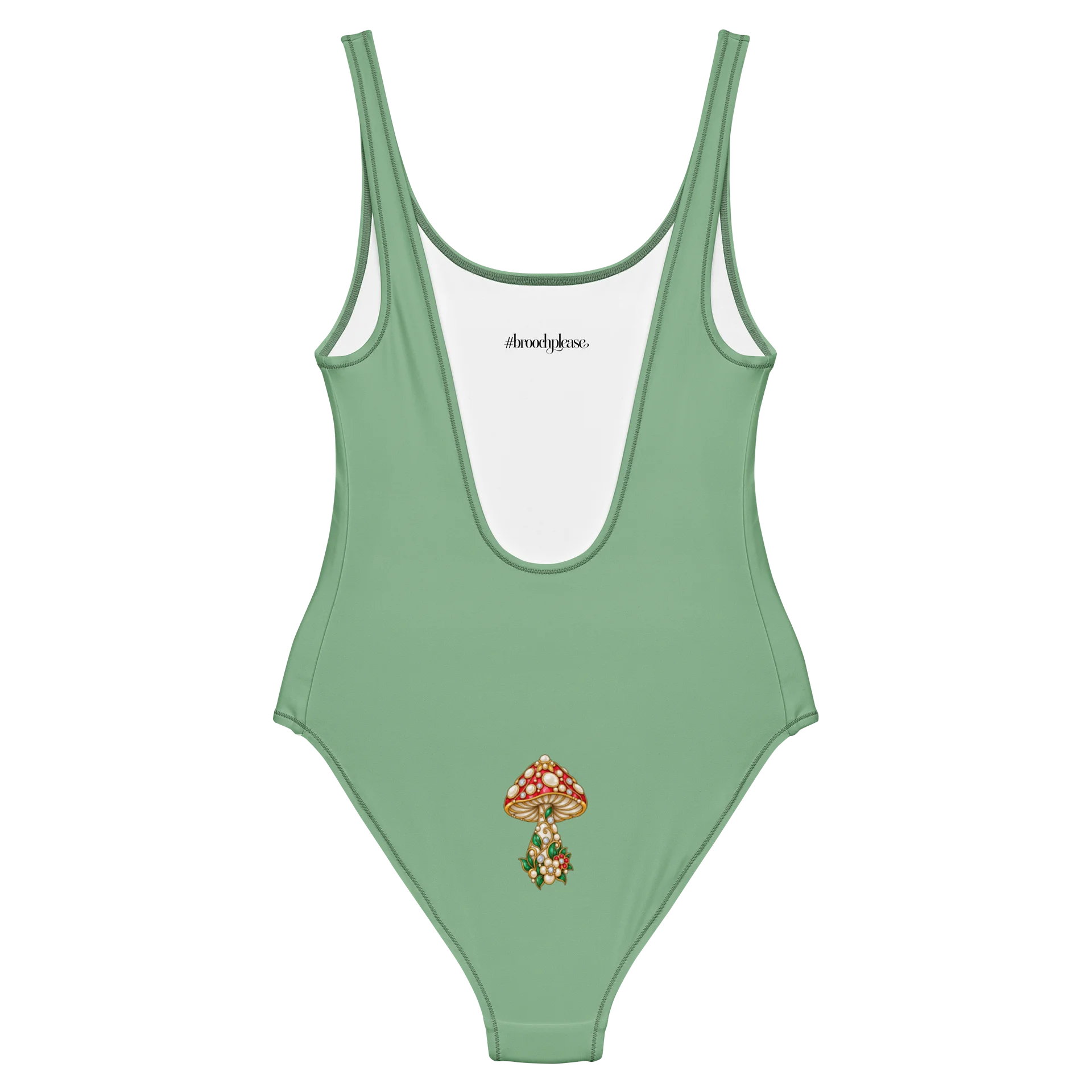 Mushroom Fantasy One-Piece Swimsuit product image (6)
