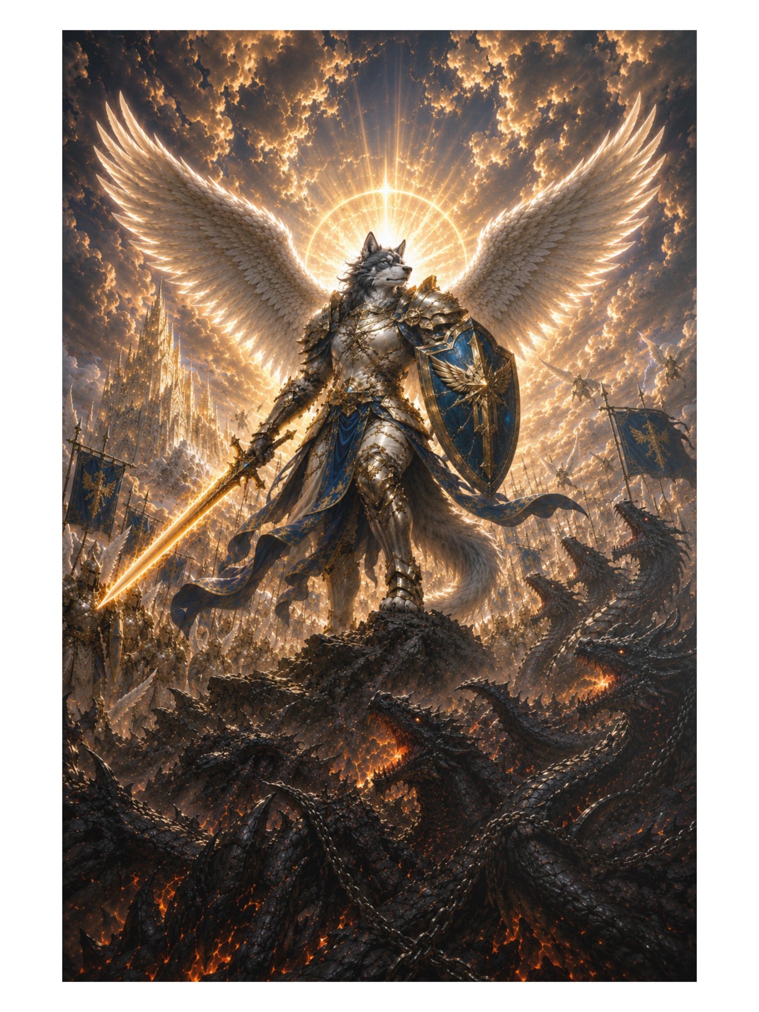 Legions of Dawn — Archangel Michael Poster product image (1)