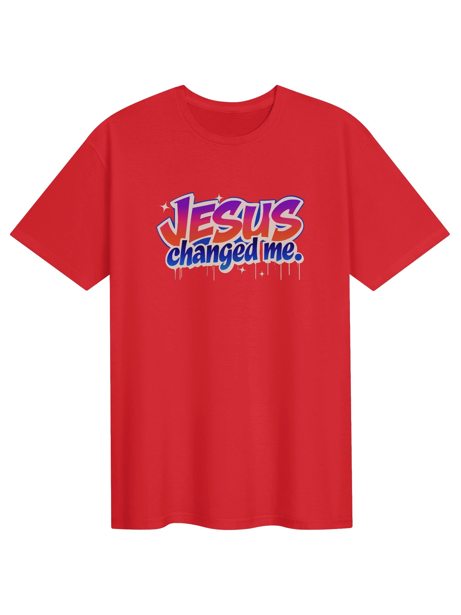 Jesus Changed Me Streetwear T-shirt product image (3)