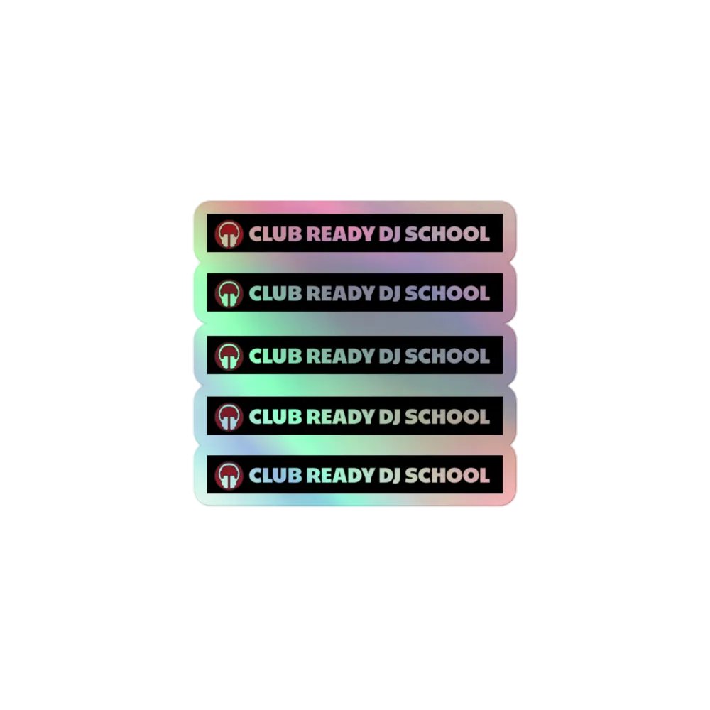 Club Ready Holographic Sticker Set product image (1)