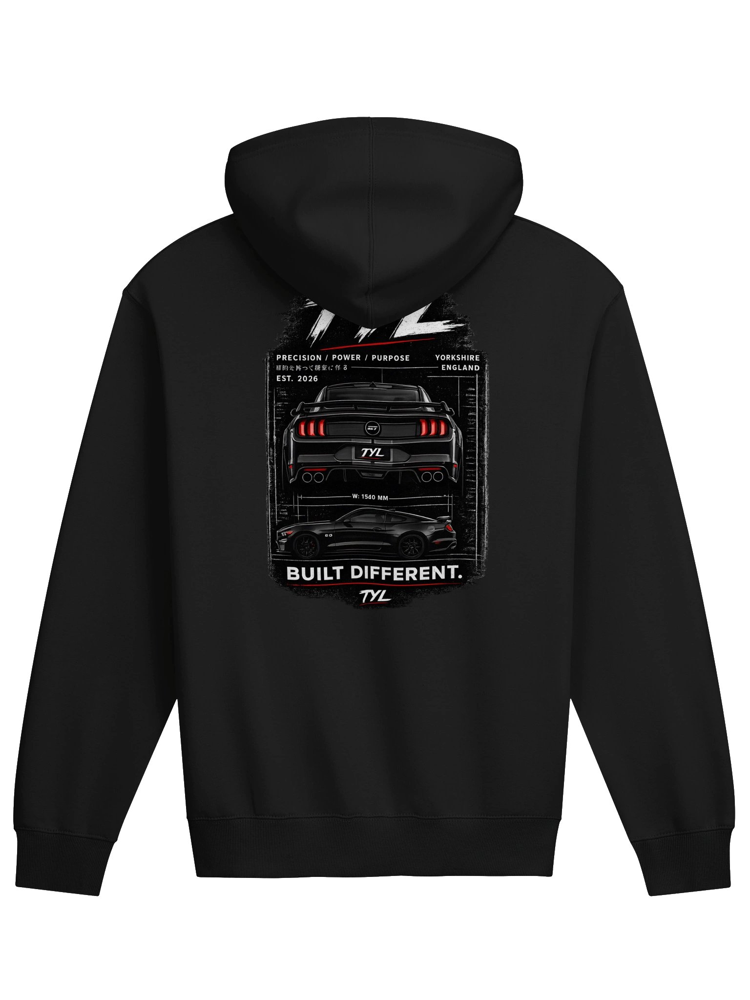 TYL Built Different Hoodie product image (6)