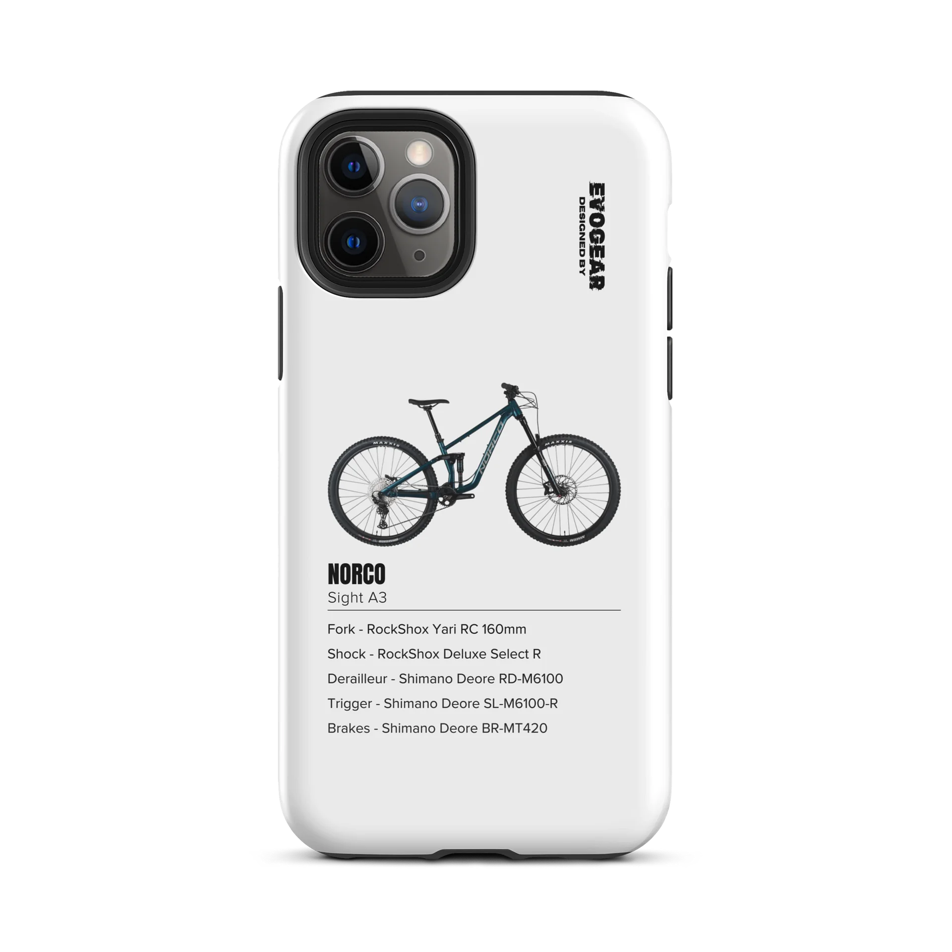 White Norco Sight A3 iPhone Case product image (49)