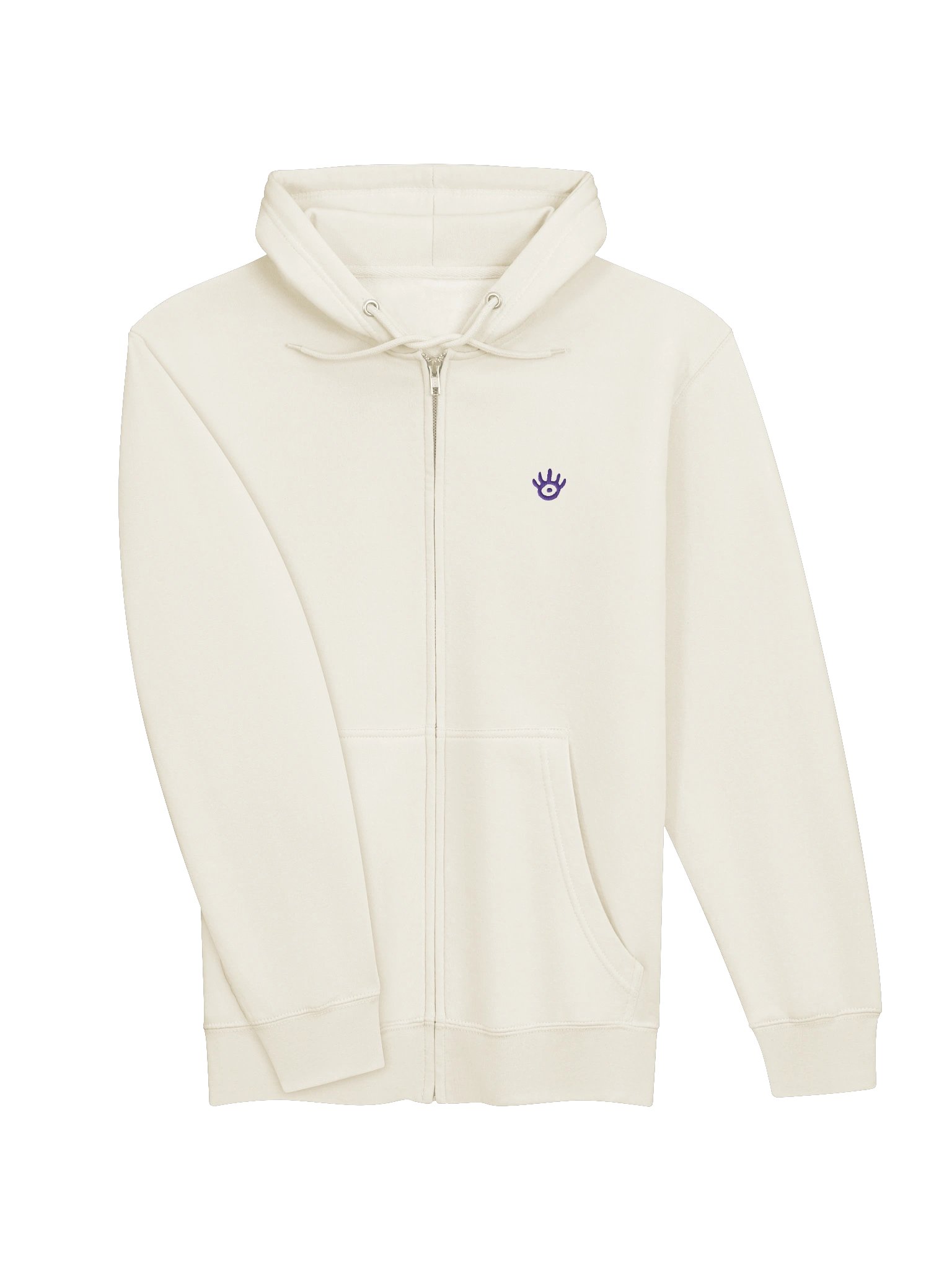 "eye" zippper hooodie (embroidered) product image (3)