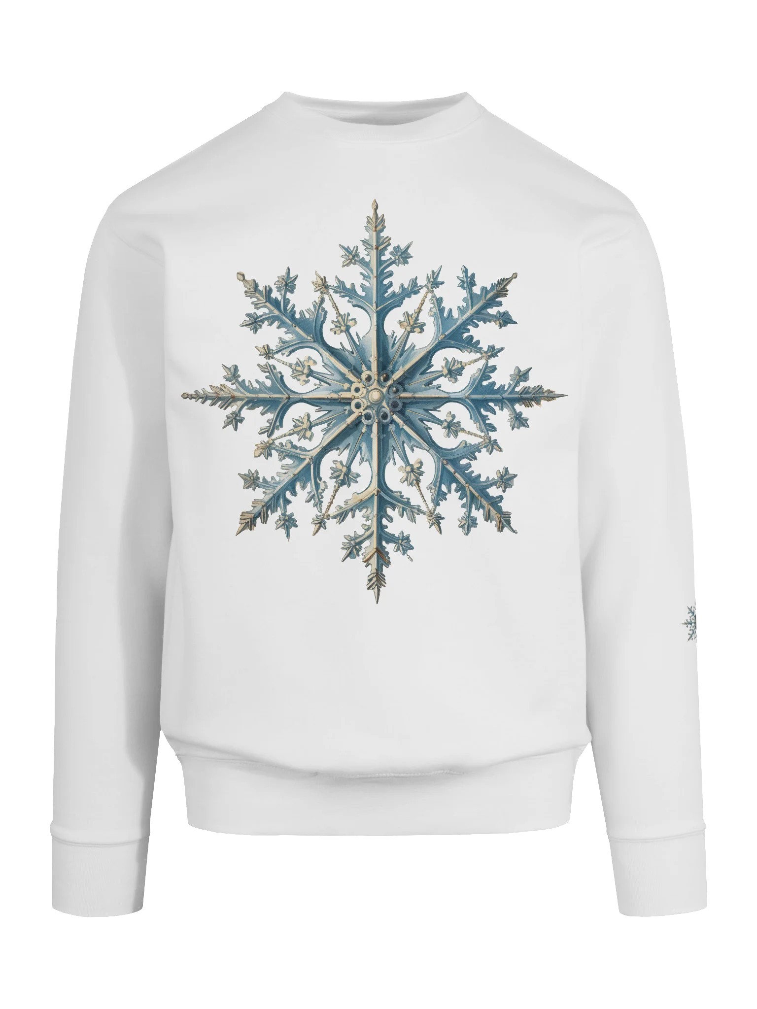 Blue Snowflake Sweatshirt product image (9)