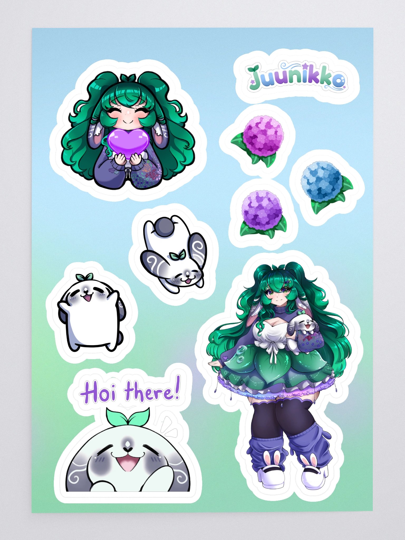Juunikko Sticker Sheet [1] product image (3)