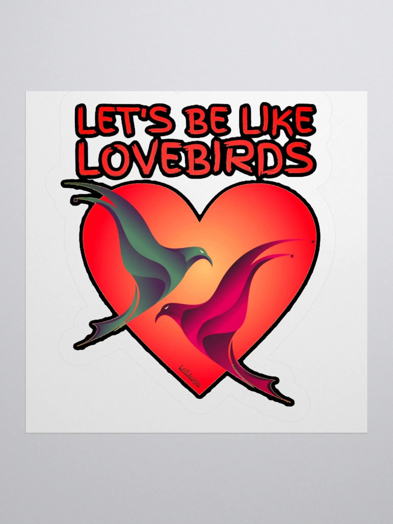 LET'S BE LIKE LOVEBIRDS product image (1)