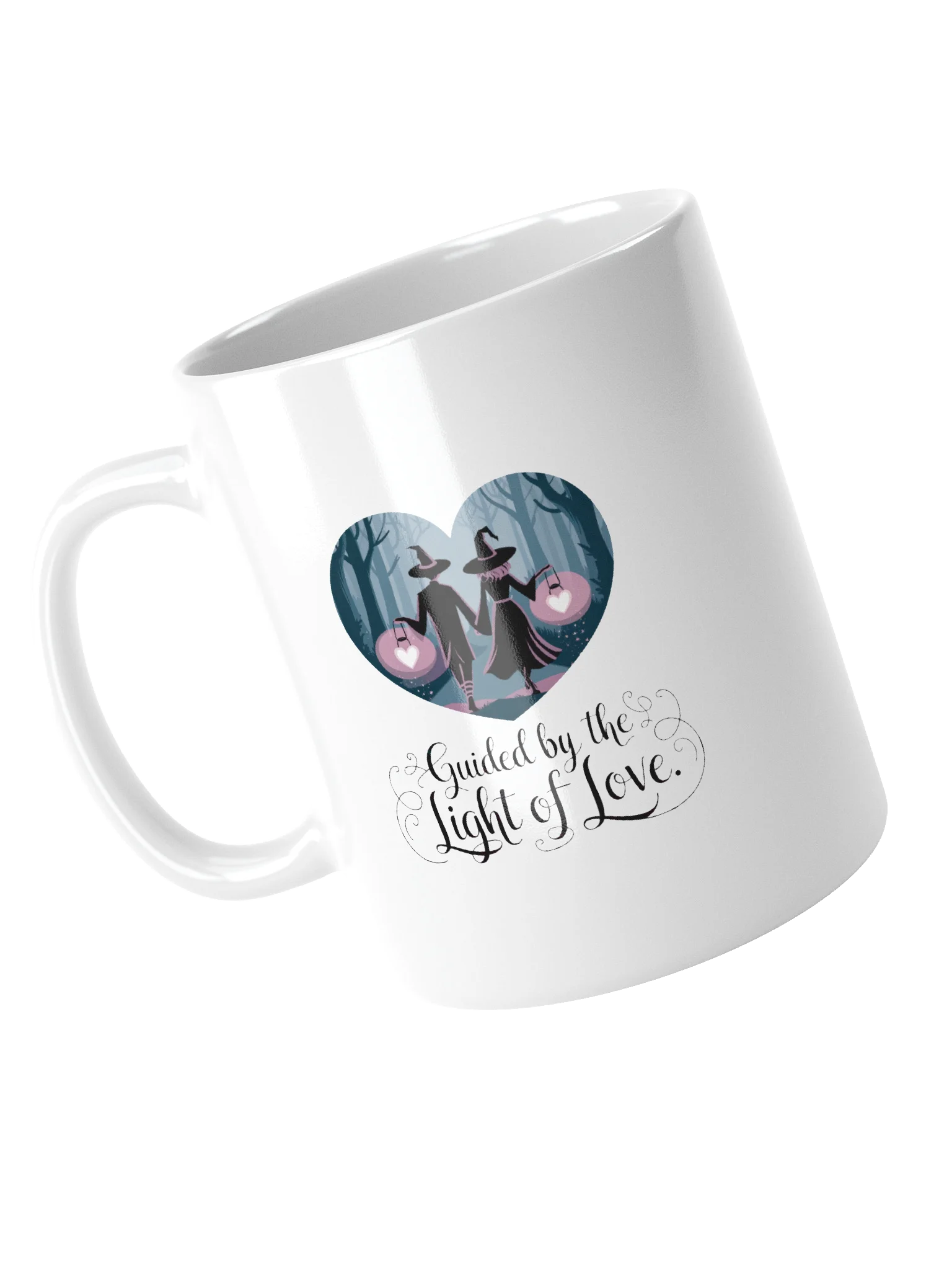 Witch Valentine's Day Gift | Gothic Romance Mug | Witchy Couple Love Gift | Dark Academia product image (4)