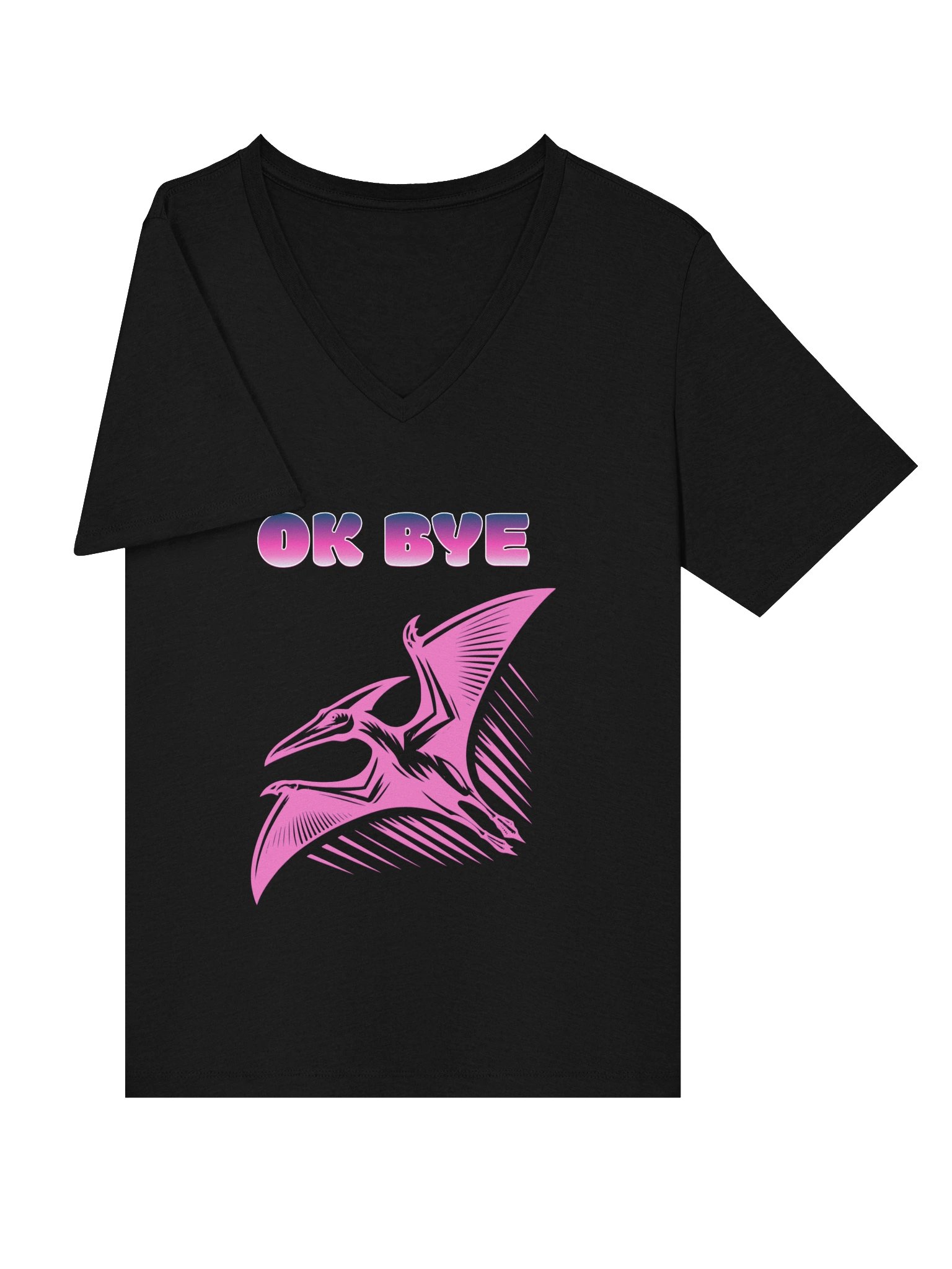 OK BYE' Women's V-Neck Tee product image (12)