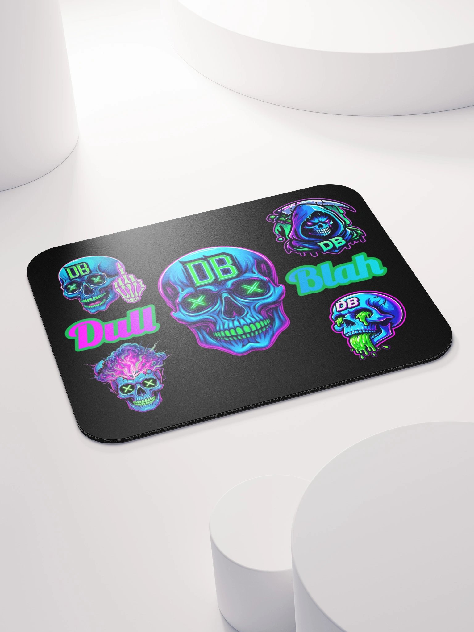 "Skull Swarm" Classic Mouse Pad product image (4)