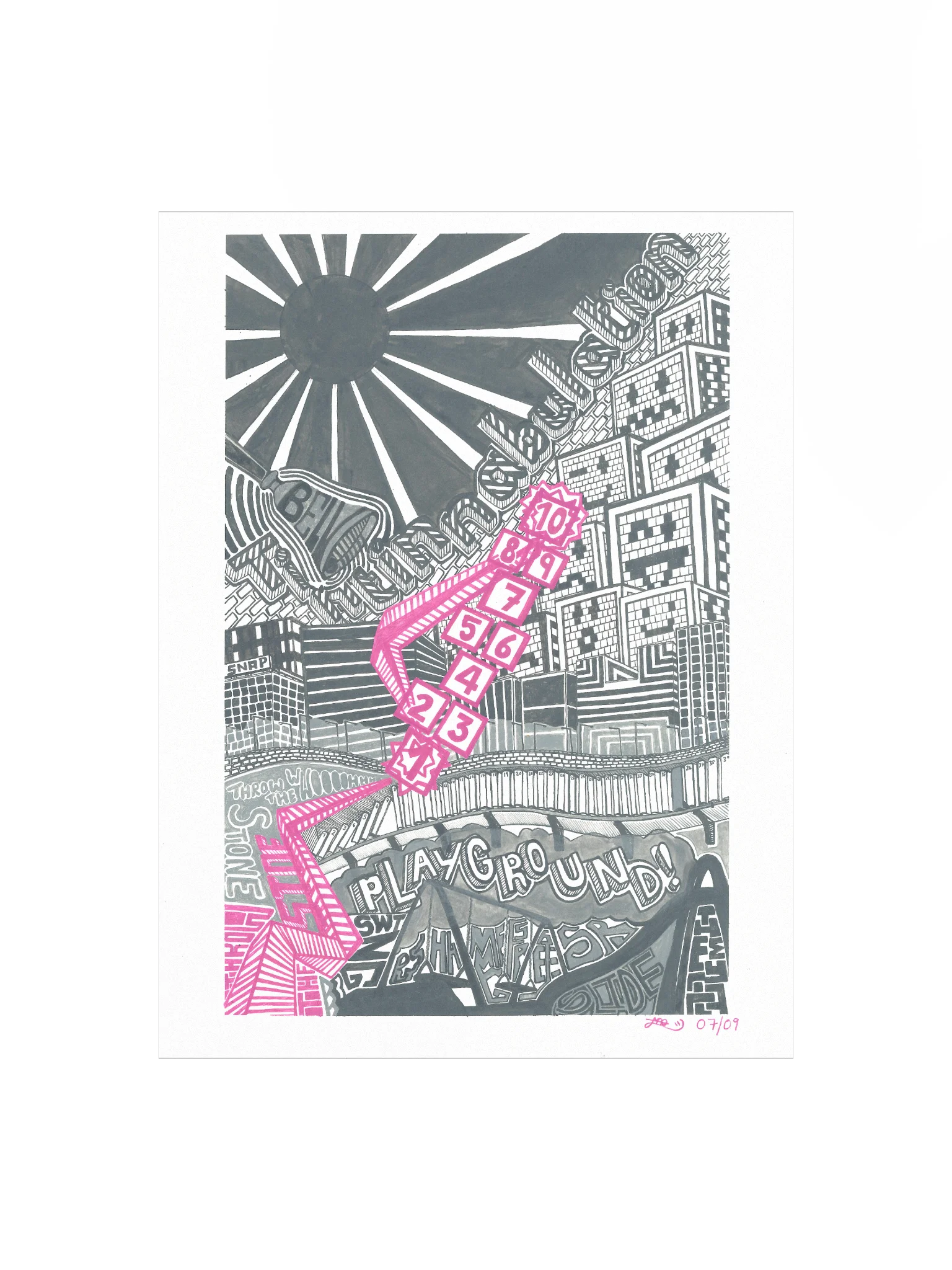 Hop Scotch (Poster Print) product image (1)