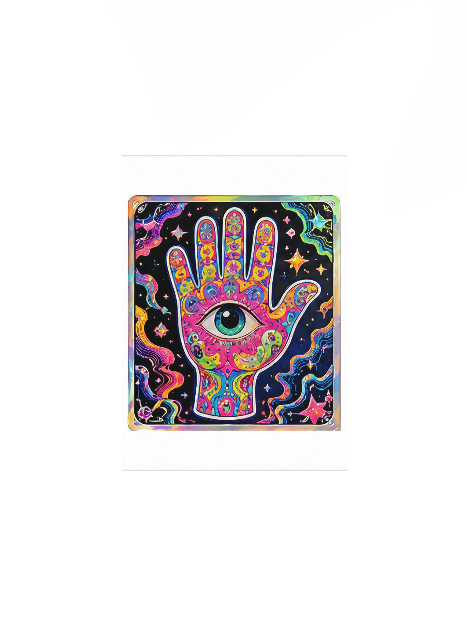 Mystic Hand Matte Poster product image (5)