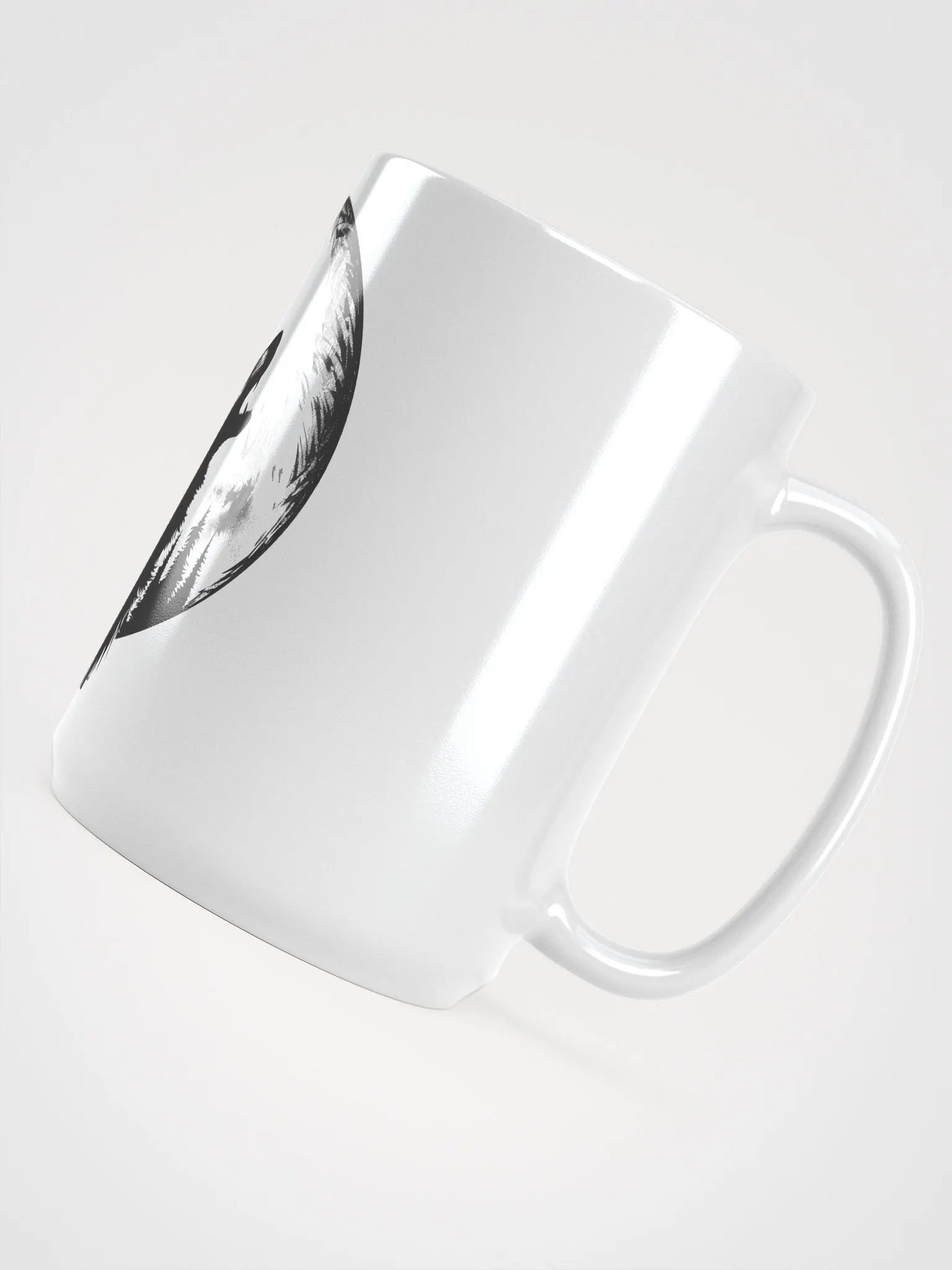 Howling Wolf Moon Mug product image (4)