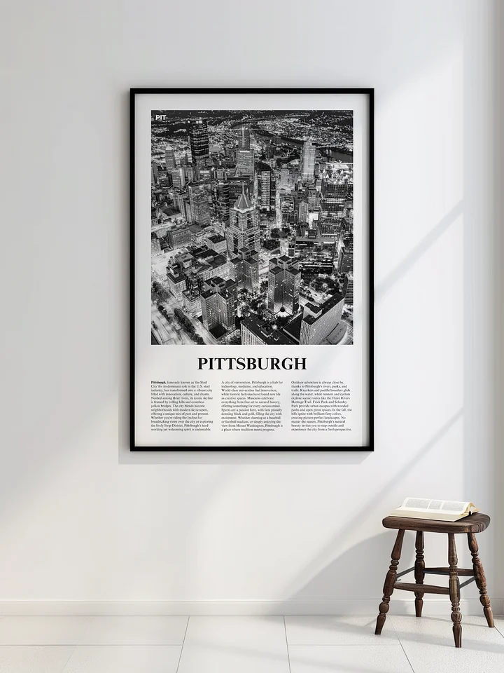 Pittsburgh 02 Newspaper Poster product image (2)