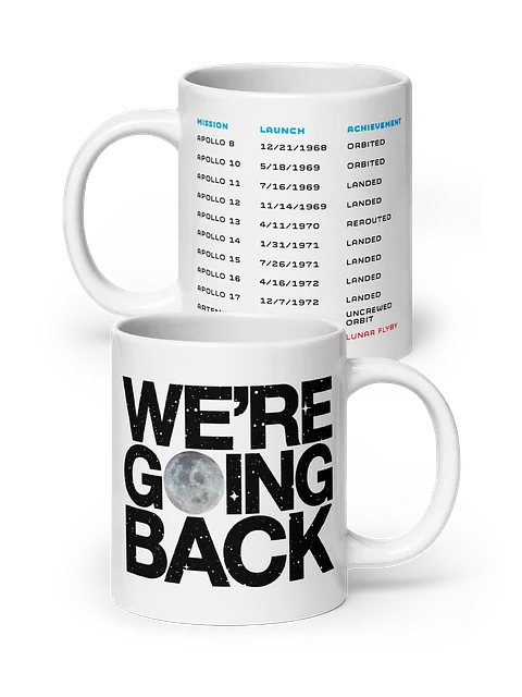 We’re Going Back Mug Image 1