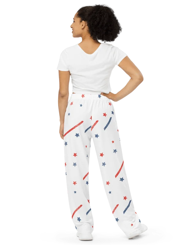 Star-Spangled Stripe Wide-Leg Pants product image (2)