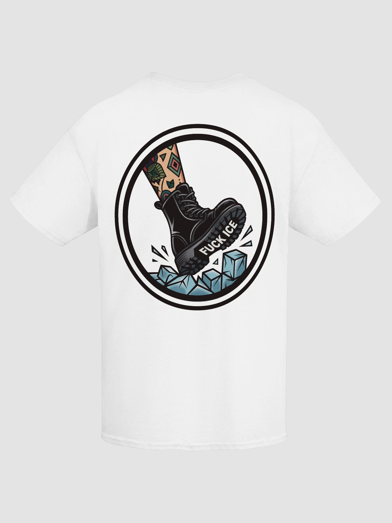 Fuck ICE - T-Shirt (Back Color) product image (1)
