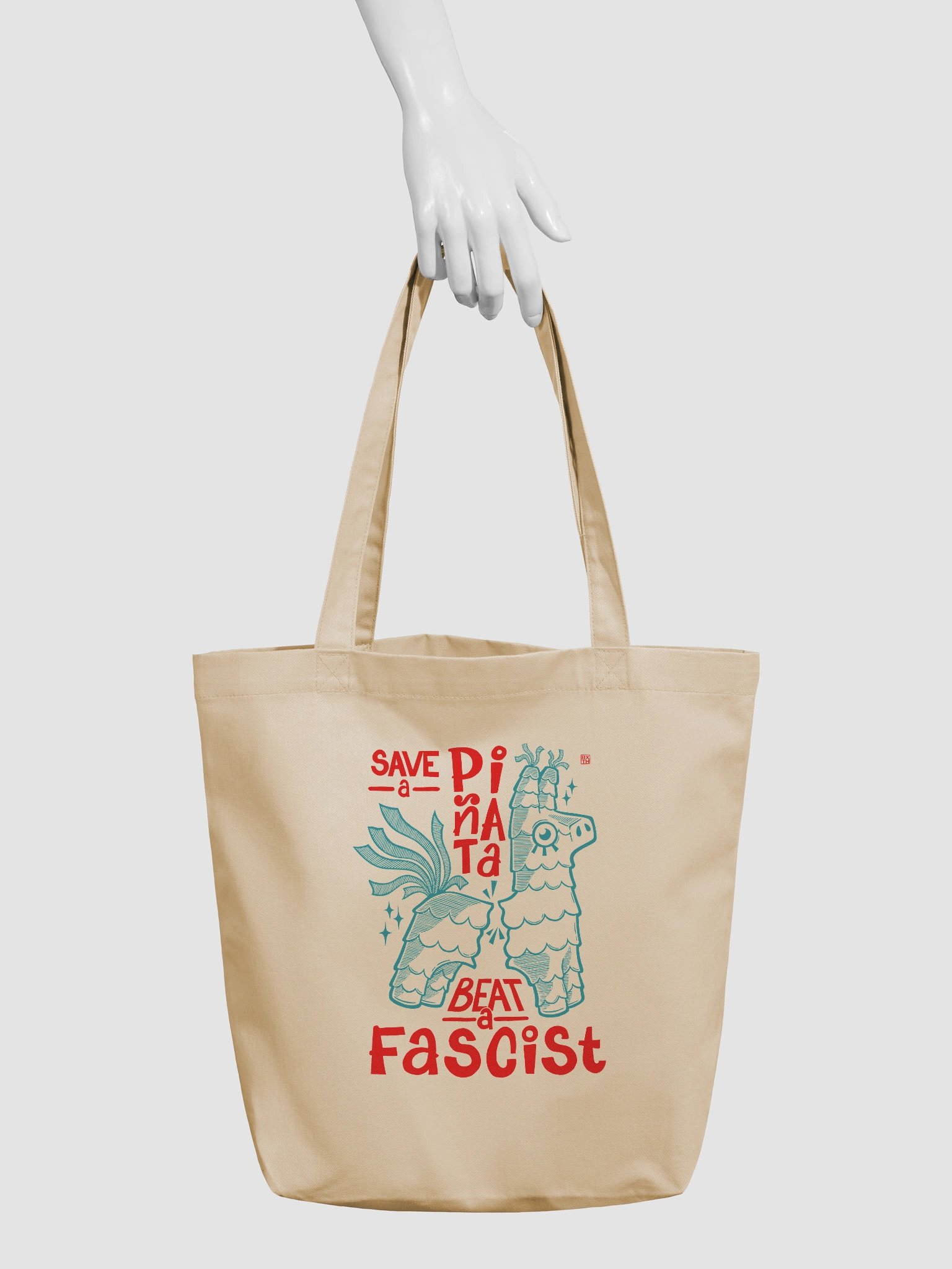 Save a Piñata, Beat a Fascist Totebag product image (3)
