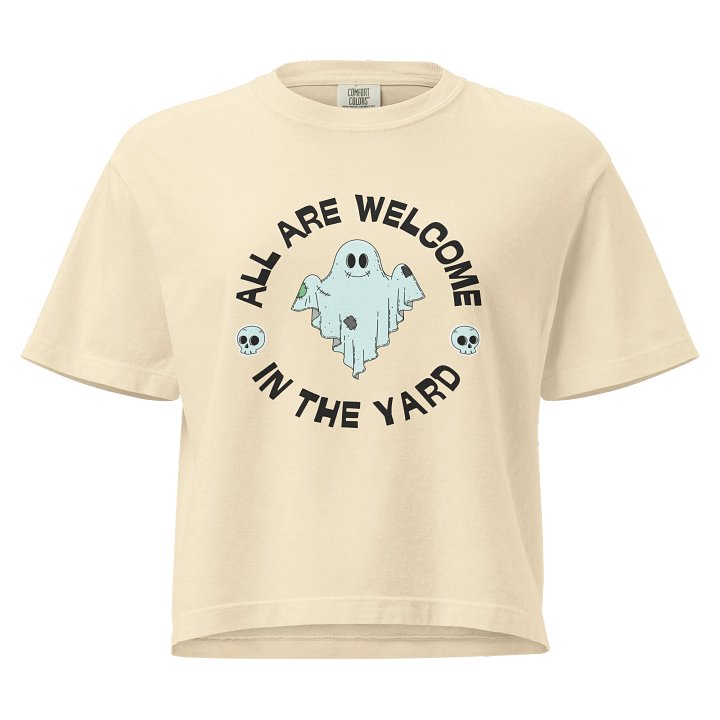 All Are Welcome Boxy Tee product image (1)