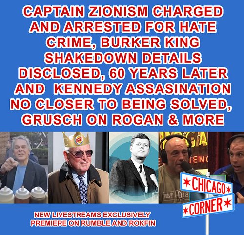 Join the LIVE CHAT at 8:30 PM CST with Jerry Vasilatos​ & Edward Heller​ for another Friday Night Edition of Chicago Corner! ...