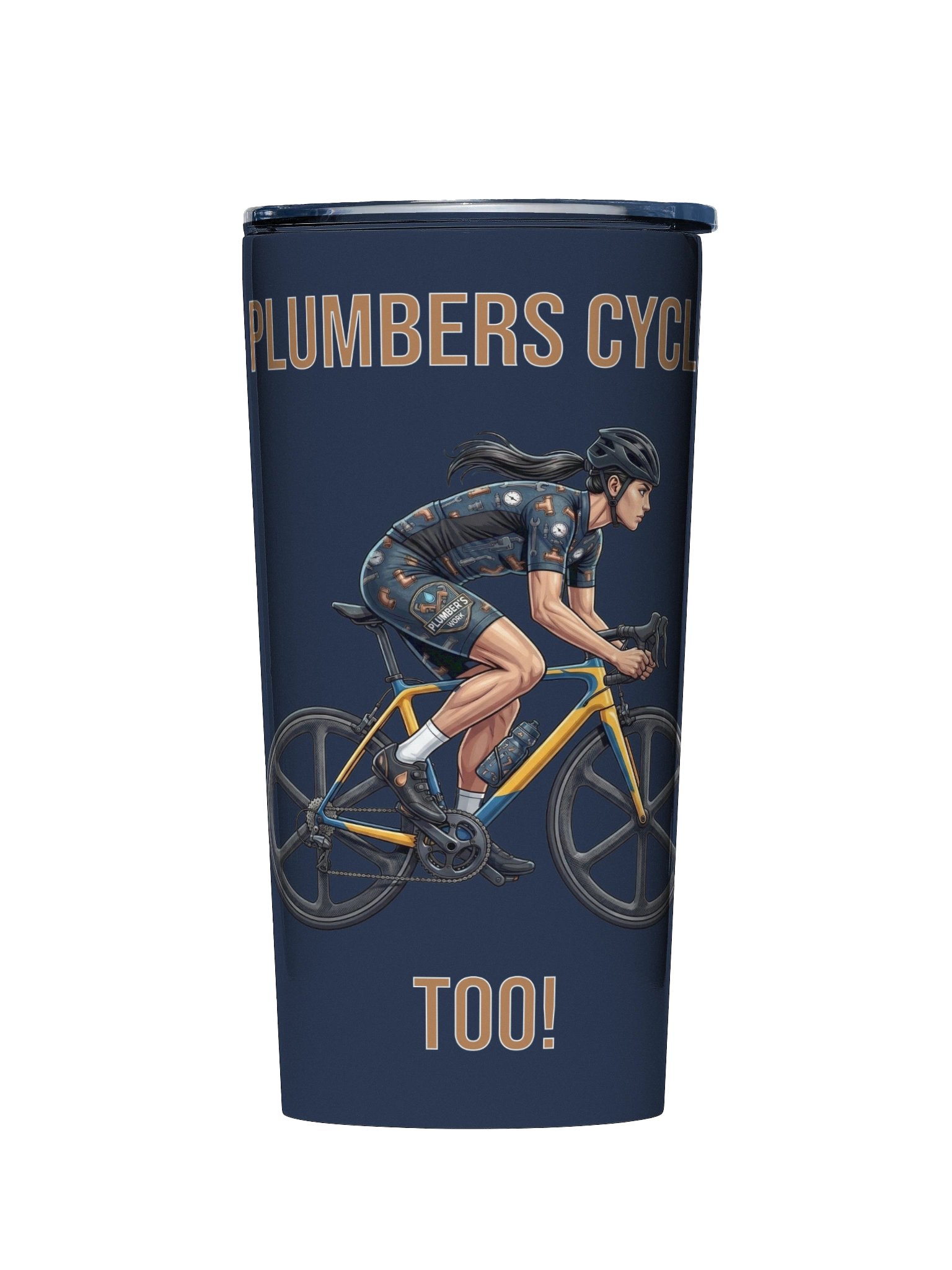 Plumber Athlete 20oz Tumbler | Ladies Cycling Edition product image (1)