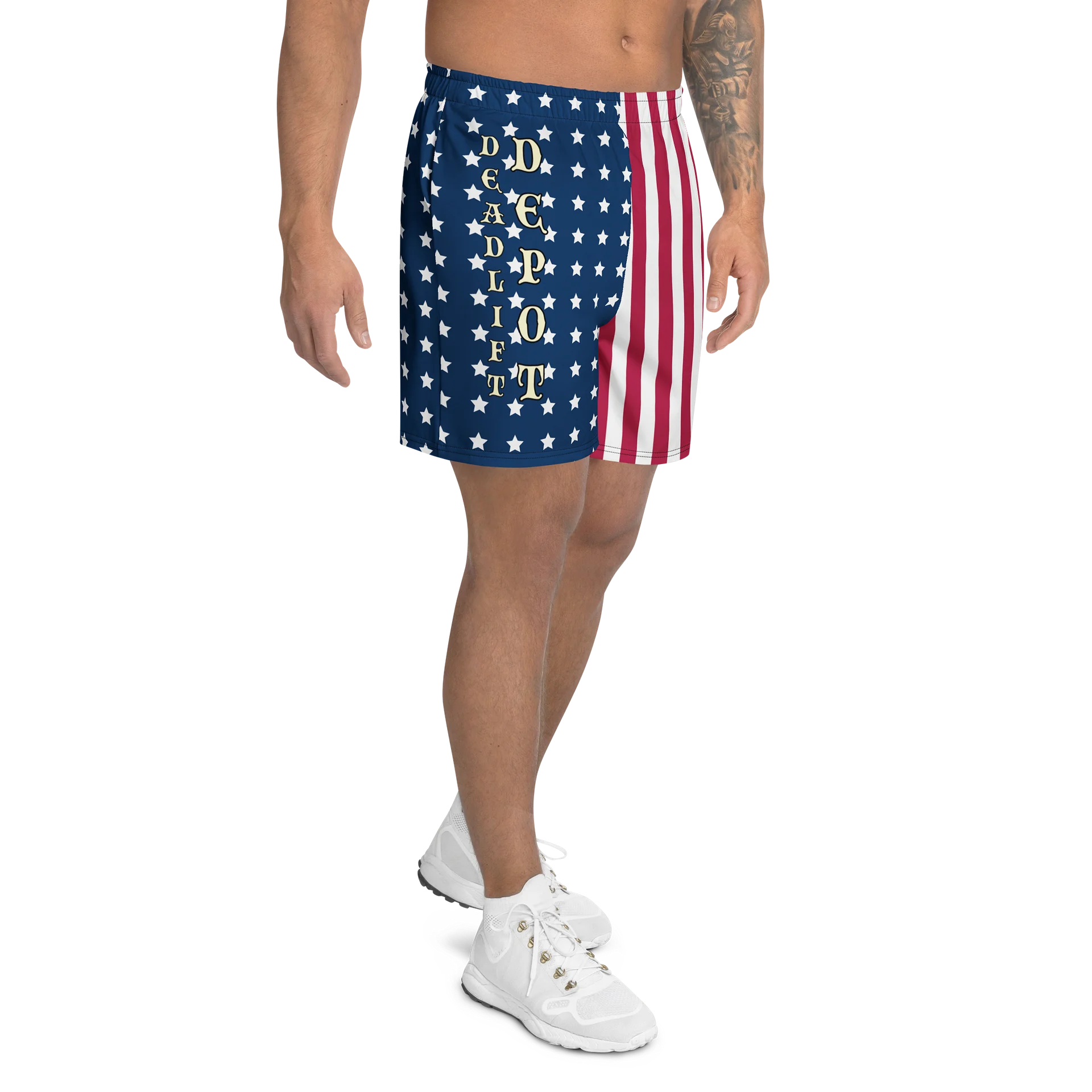 Deadlift Depot July 4th SPECIAL EDITION ATHLETIC SHORTS product image (2)
