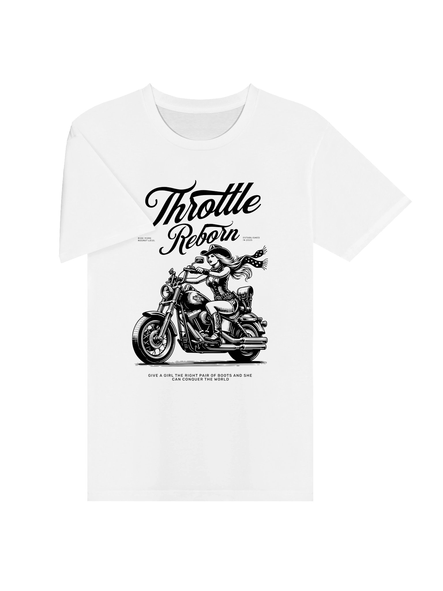 Throttle Reborn — Women's Rider Tee product image (3)