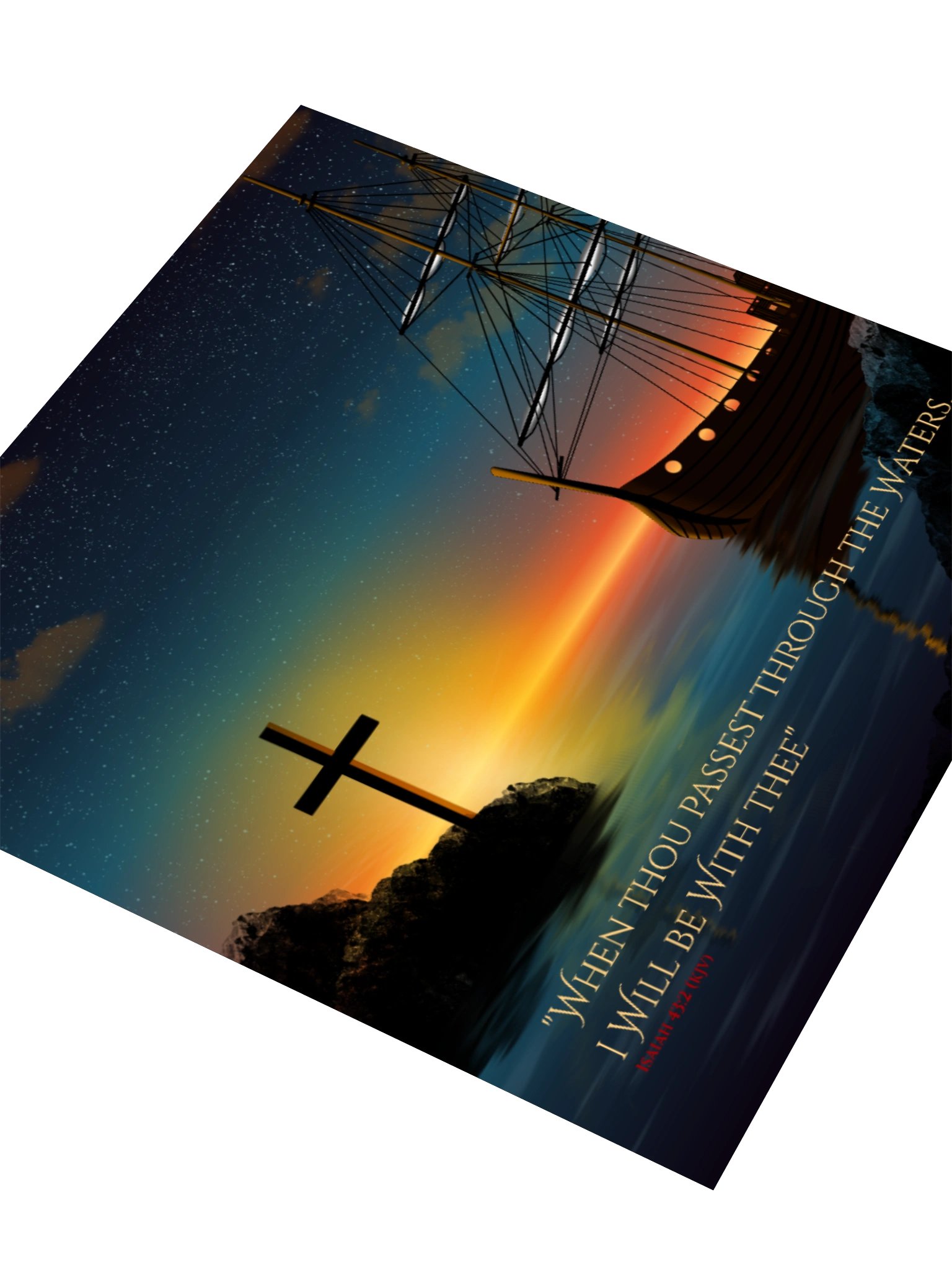 Through the Waters Sticker product image (7)