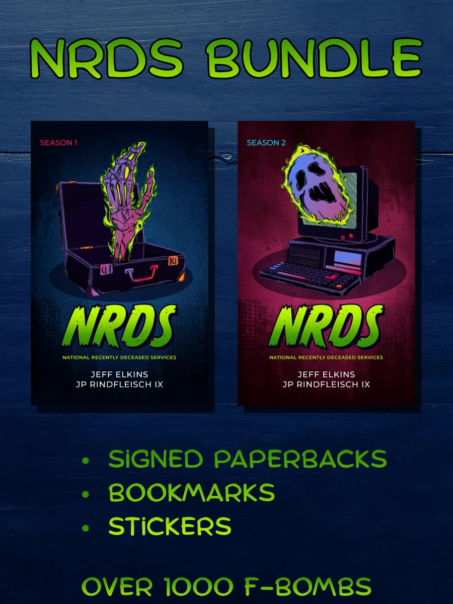 NRDS Season 1 + Season 2 Paperback Bundle (signed) product image (1)