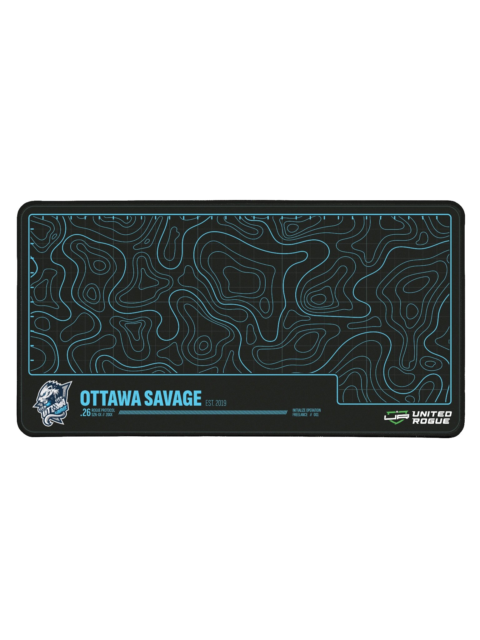 Ottawa Savage Map Desk Mat product image (1)