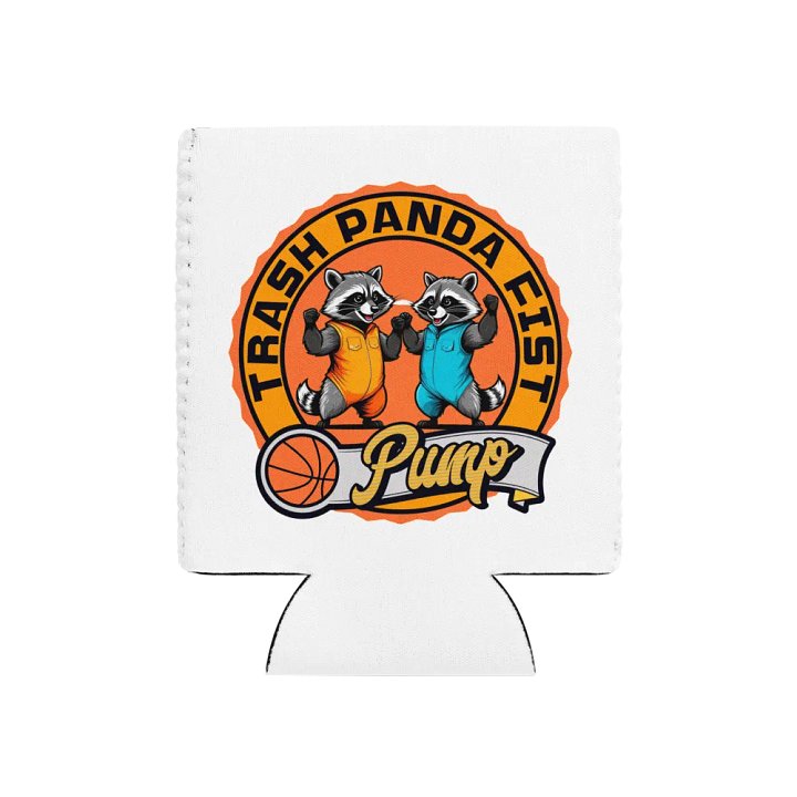 Trash Panda Fist Pump Basketball Can Cooler product image (1)