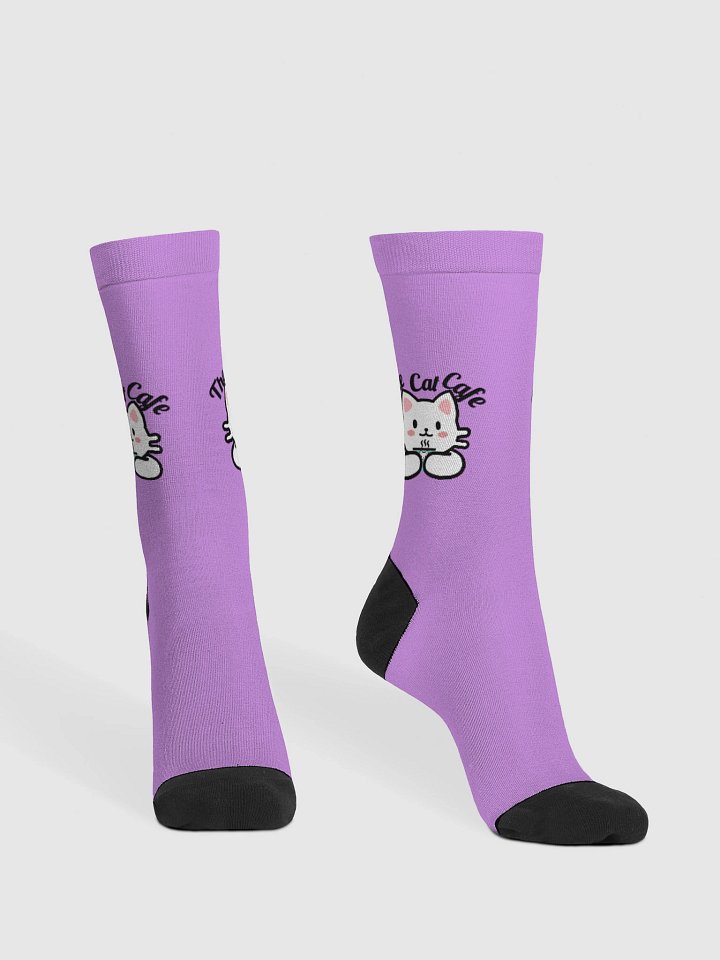 The Cat Cafe Crew Socks product image (2)