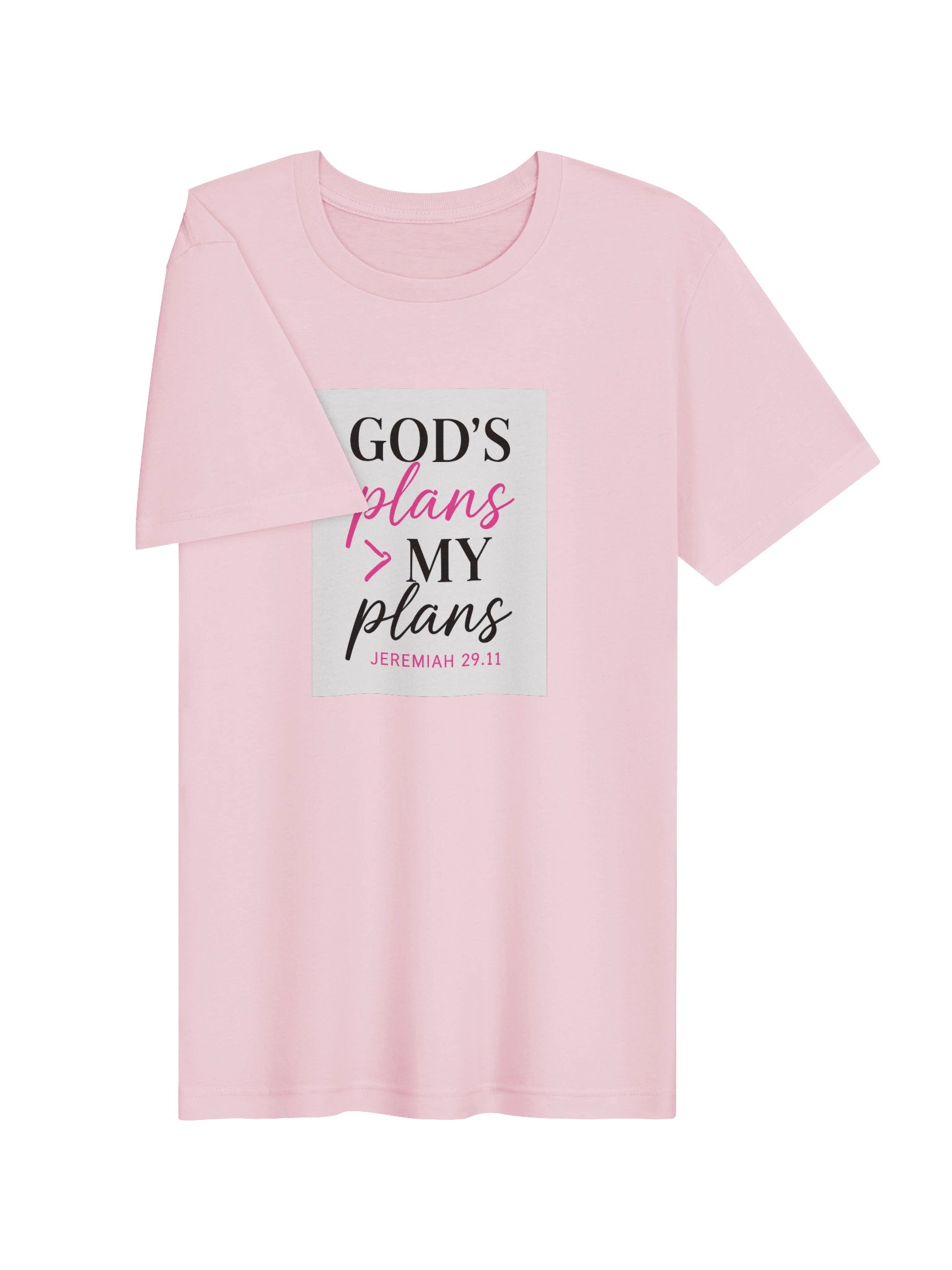 God's Plans Cotton Tee product image (3)