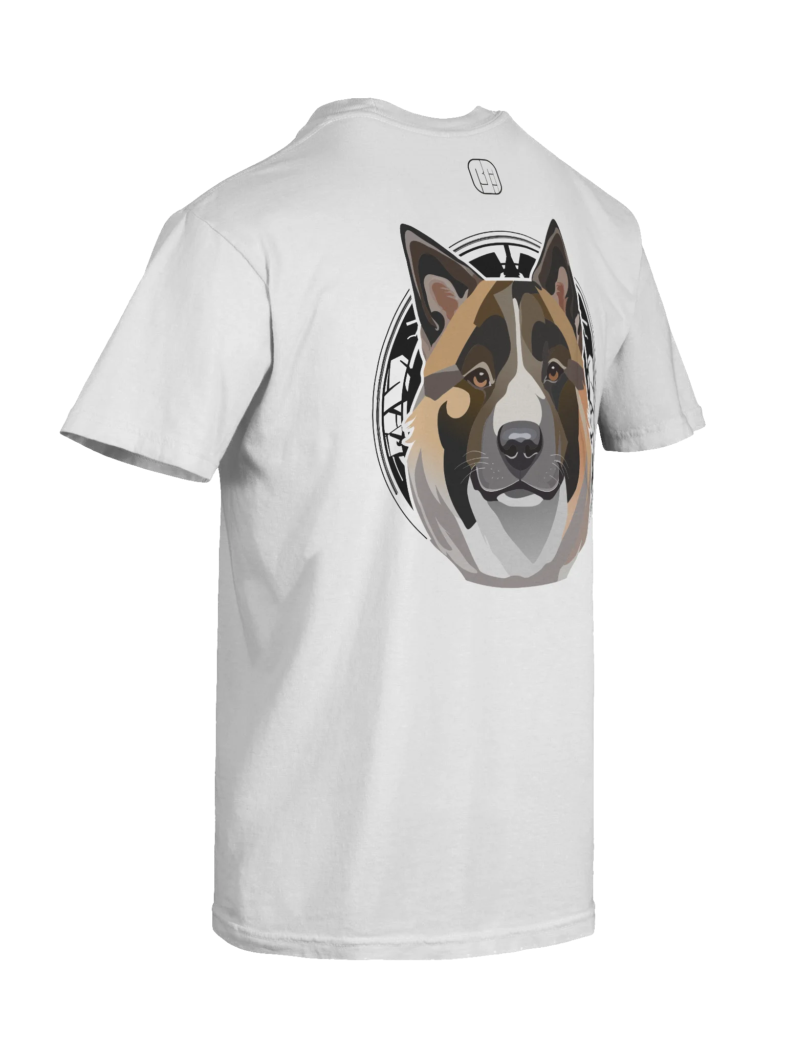 BWN American Akita Shirt WHT - AKITA product image (6)