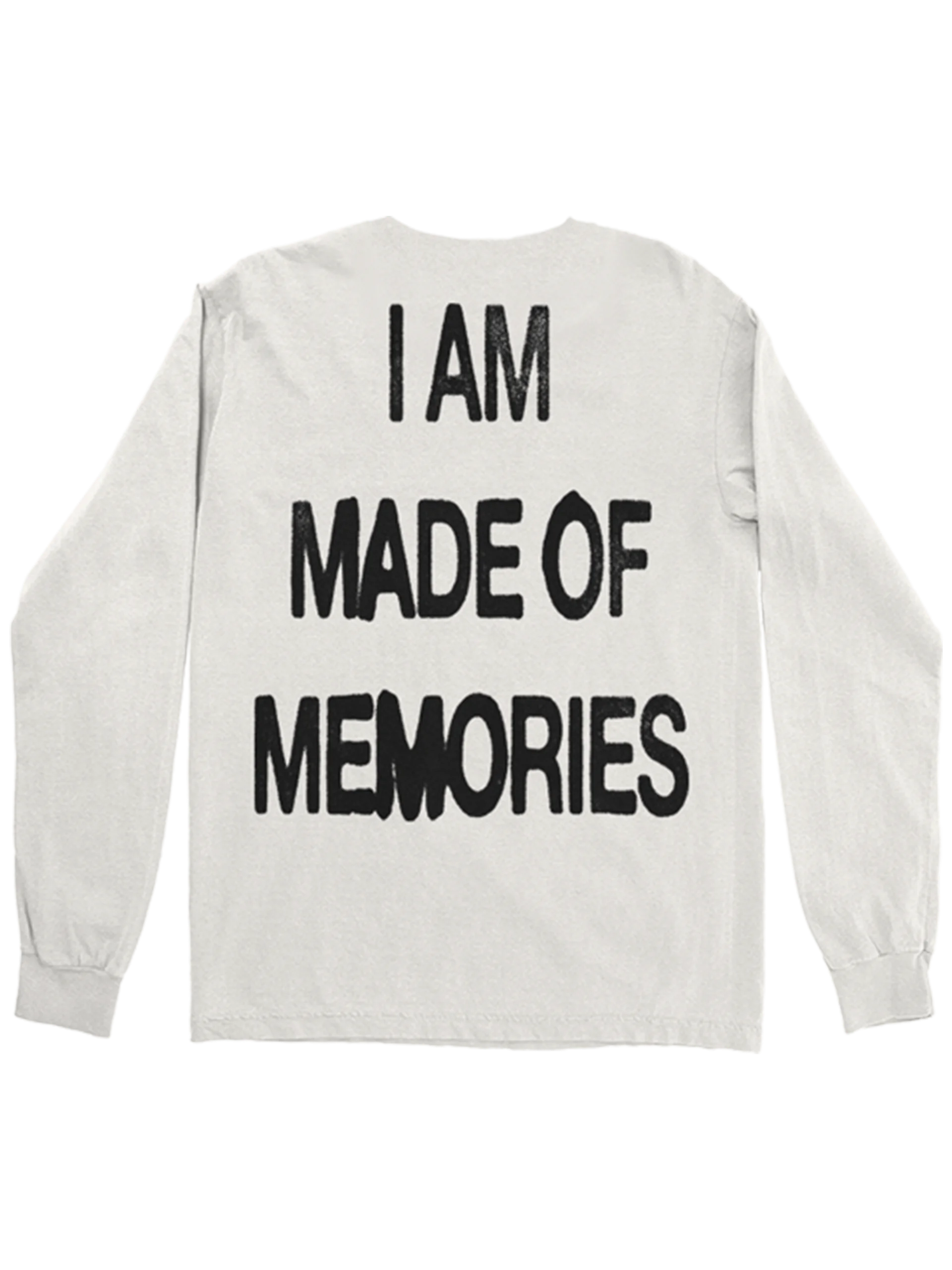 MADE OF MEMORIES - ASH WHITE LONG SLEEVE product image (2)