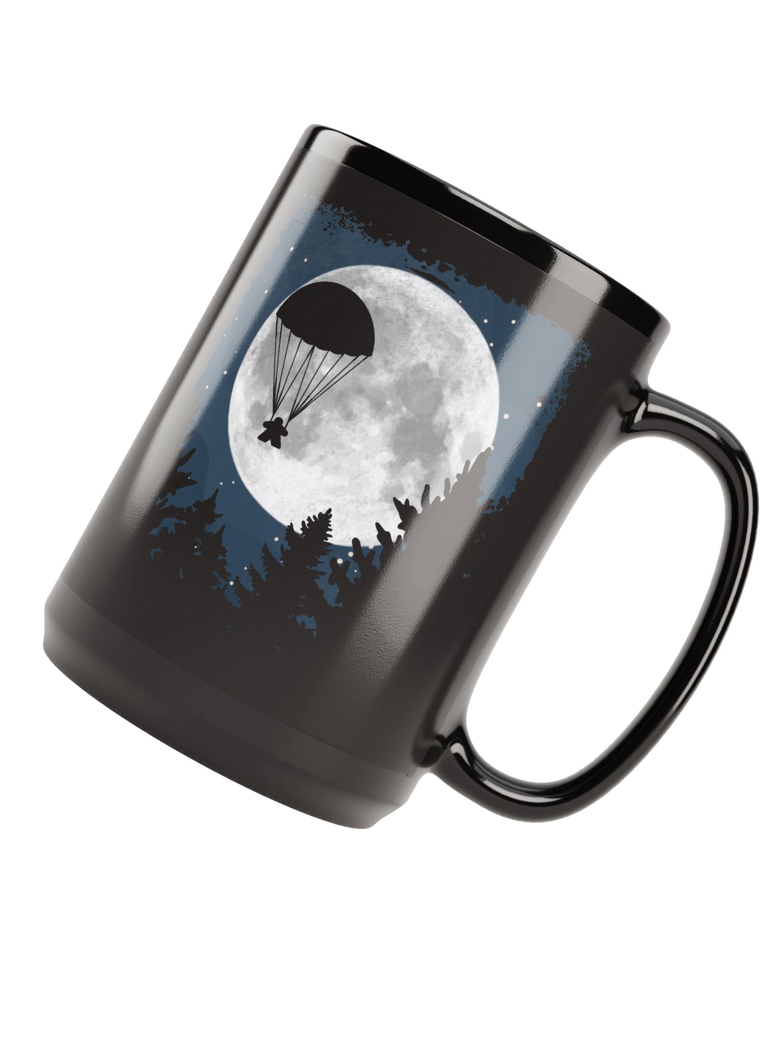 80s Movie Meeple Parachute Board Game 15 oz. Mug product image (5)