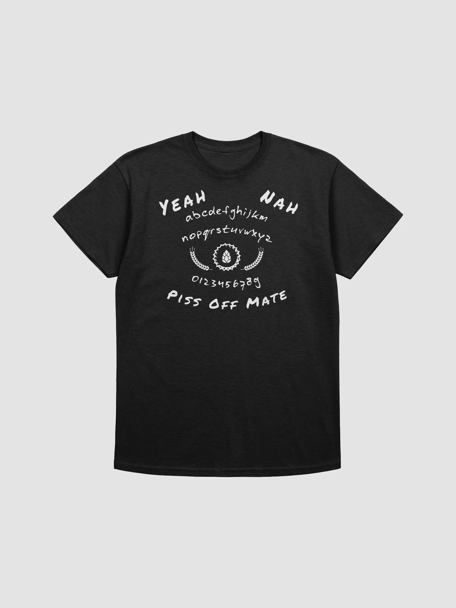 Bogan Ouija Dark Mode Heavyweight T-Shirt product image (5)