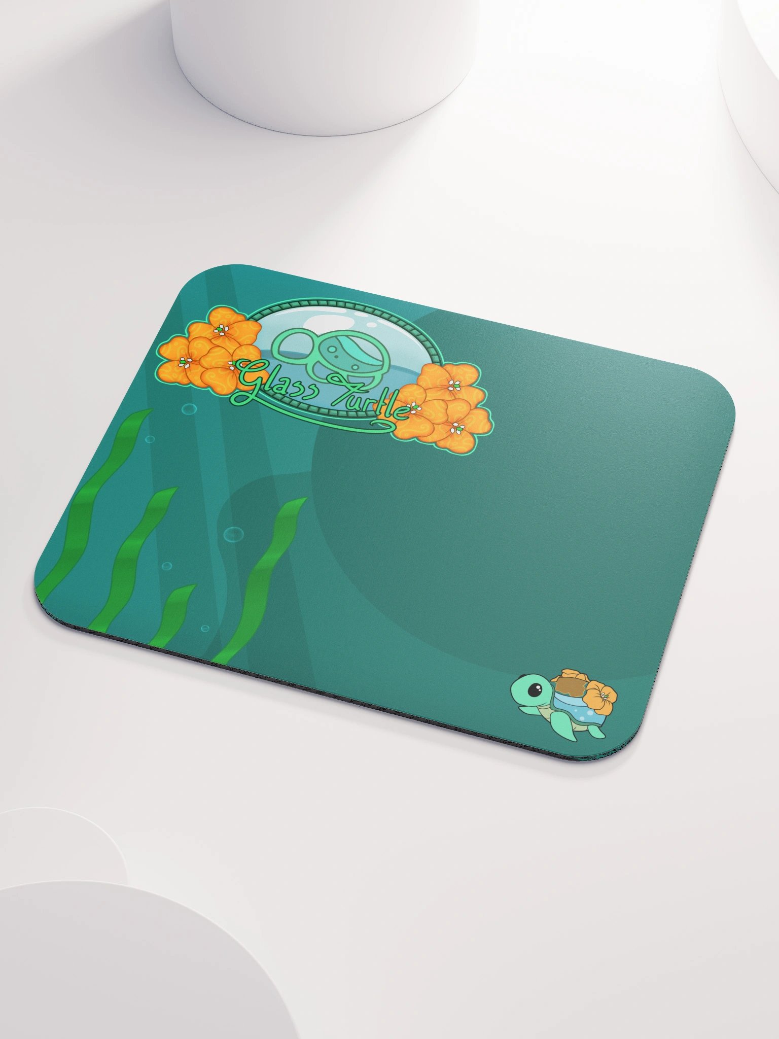 Glass_7urtle Mouse Mat product image (3)