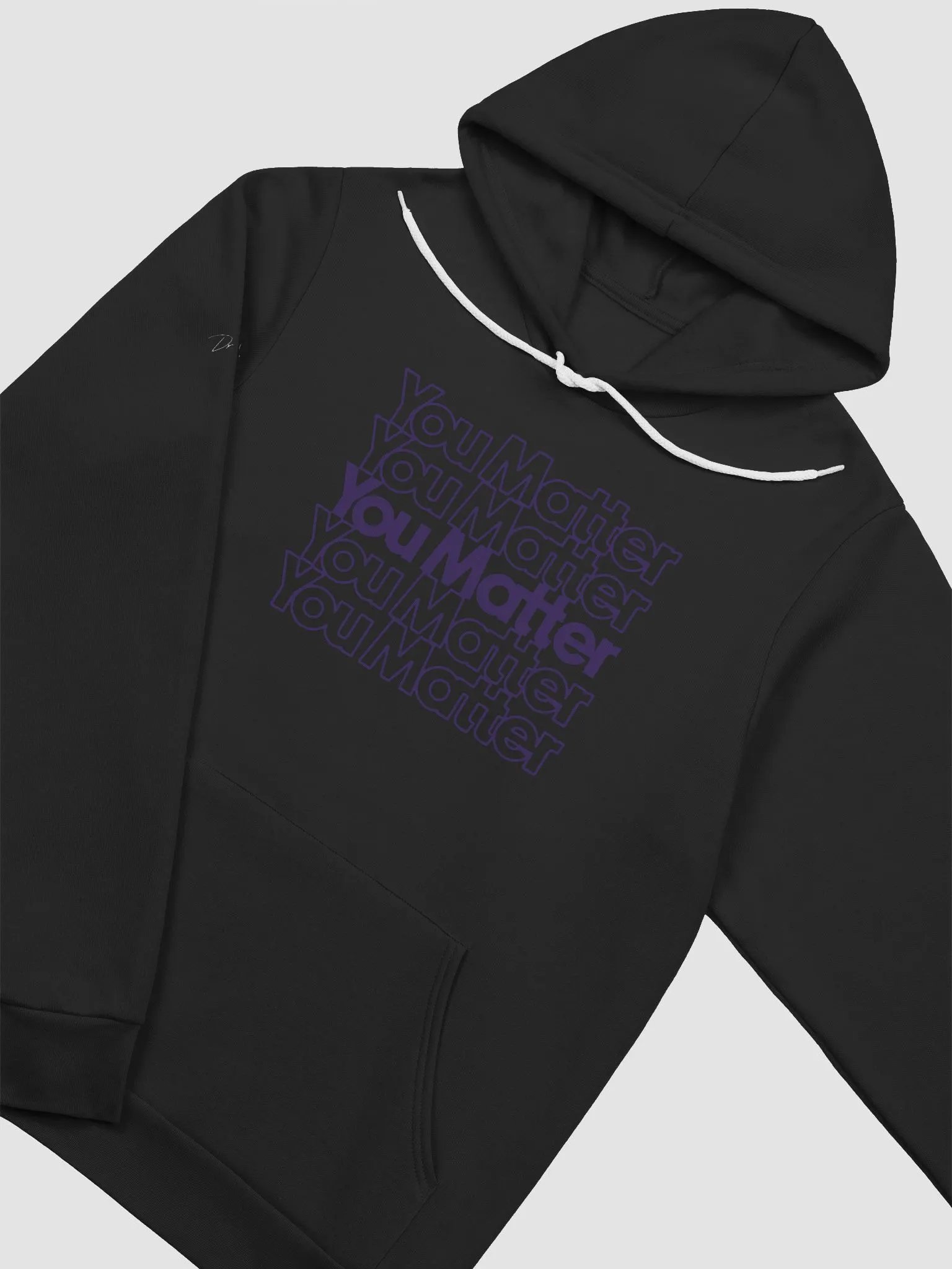 You Matter Fade Premium Hoodie (Black) product image (3)