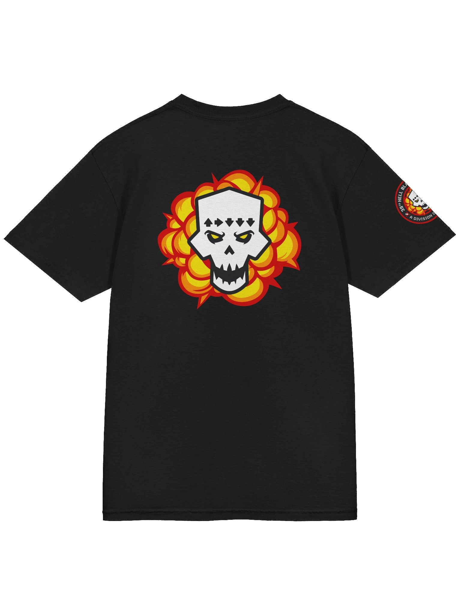 Hell Blast Skull T-Shirt product image (6)