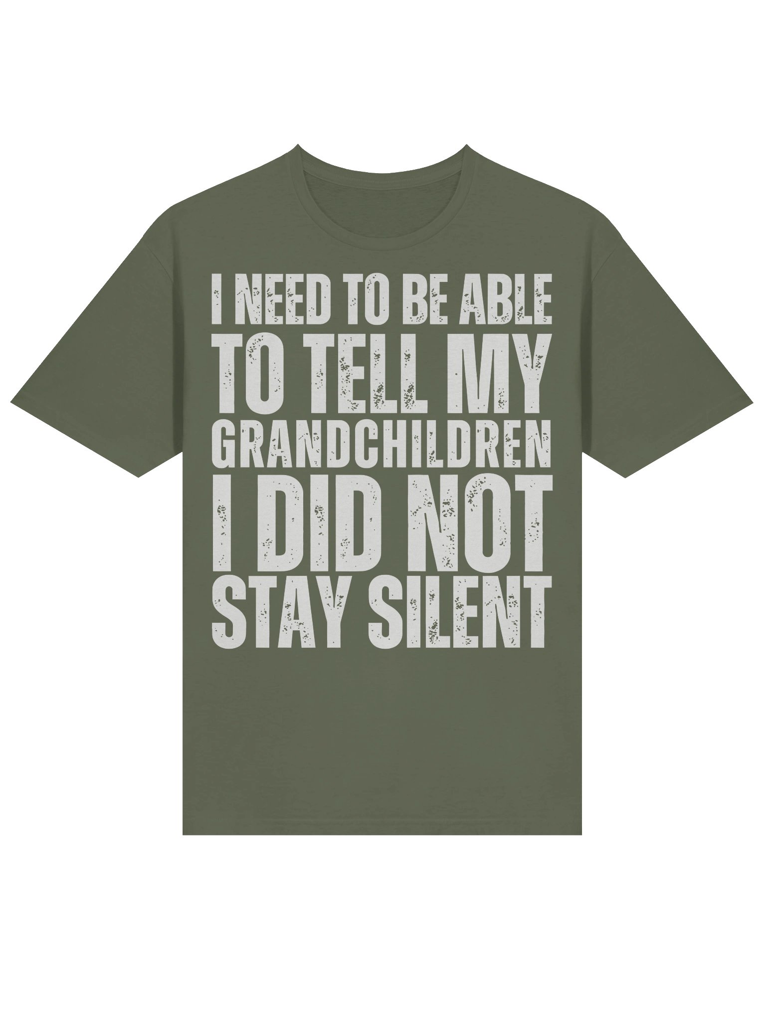 I Did Not Stay Silent Men's Tee product image (1)