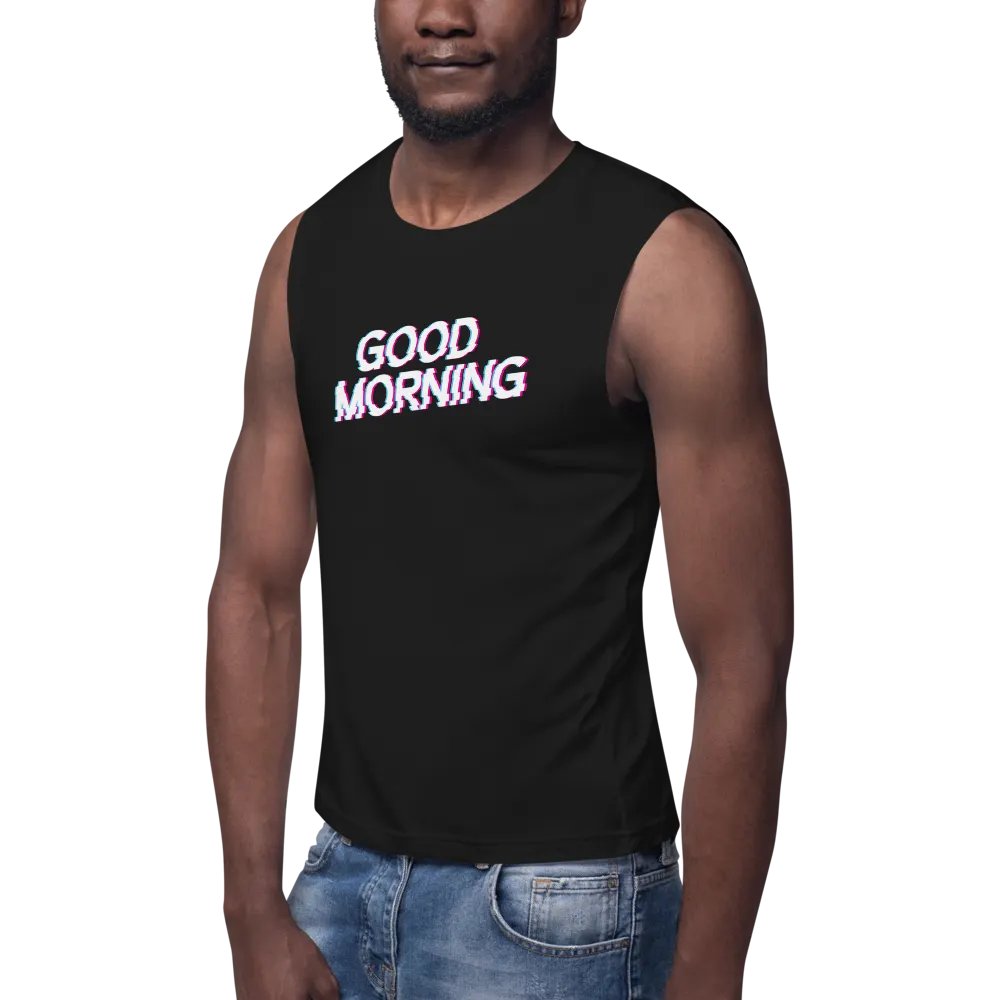 Good Morning Muscle Tank product image (7)